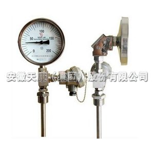 帶熱電偶/熱電阻雙金屬溫度計